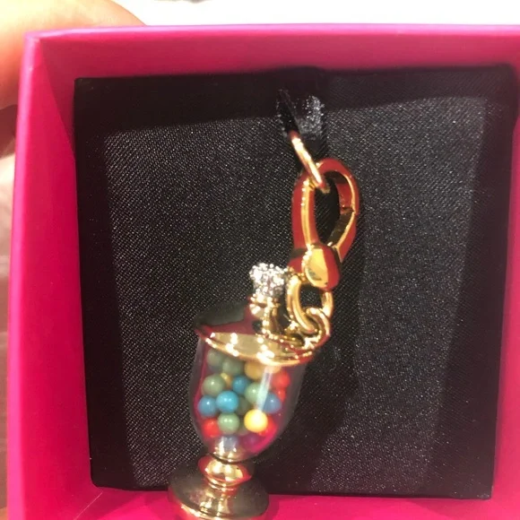 Juicy couture charm C-Candy jar charm